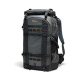 Lowepro Pro Trekker BP 650 AW II, Outdoor Camera Backpack with Recycled Fabric, Fits 800mm Lenses, Weatherproof Cover, Mirrorless/DSLR Camera Case, Black/Dark Grey, Coated Main Fabric, Sealed Zippers