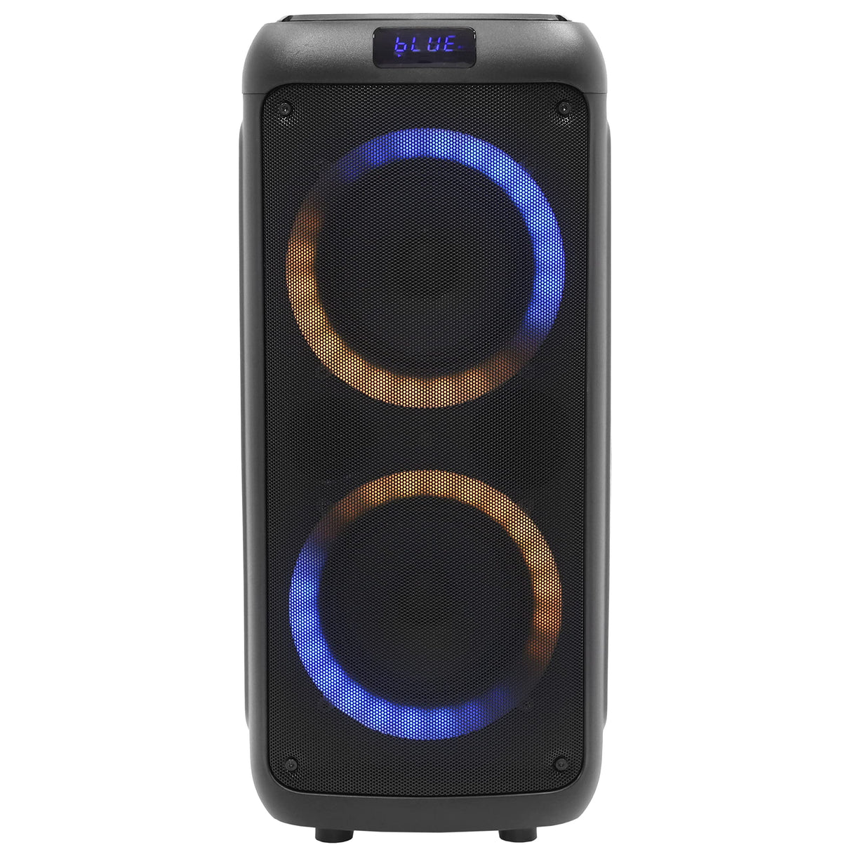 BoomTone DJ Boomaster 300 Altavoz Bluetooth luminoso LED portátil potente 250W, Altavoz Karaoke, Bluetooth inalámbrico, TWS, Recargable USB, sintonizador, lector USB/tarjeta SD.