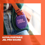 JBL Clip 5, Altavoz inalámbrico portátil con Bluetooth, resistente al agua y al polvo IP67, hasta 12h de reproducción y más con Playtime Boost activado, azul