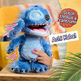 Just Play Peluche Interactivo Disney Ultimate Stitch, de 43 cm, más de 100 Sonidos y reacciones, se Mueve como el de Verdad, para niños a Partir de 3 años