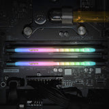 Viper Steel DDR4 3200 MHz 32GB (2x16GB) C16 Kit LED RGB de Memoria Alto Rendimiento Gris