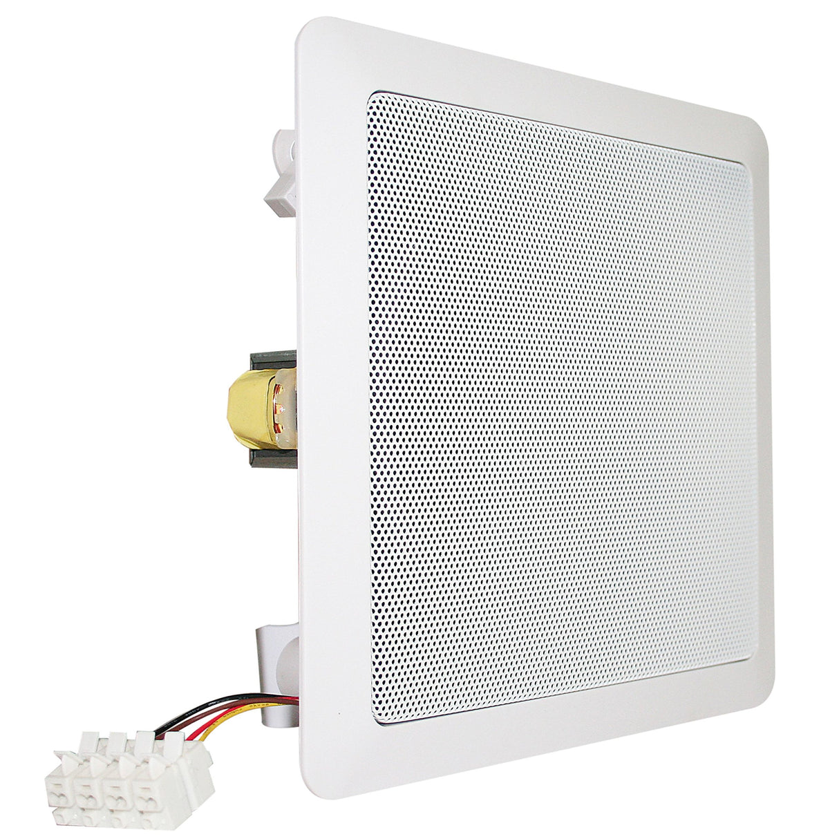 Visaton VS-DL18/2SQ - Altavoces (16,51 cm (6.5), 40W, 60W, 70-20000 Hz, 2 cm, Color blanco)