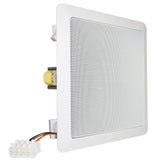 Visaton VS-DL18/2SQ - Altavoces (16,51 cm (6.5), 40W, 60W, 70-20000 Hz, 2 cm, Color blanco)