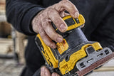 DEWALT DCW200NT-XJ - Lijadora Orbital XR 18V, 7 Velocidades, Sin cable, Motor sin escobillas, Bolsa para el polvo, Maletín TSTAK II, Sin Cargador/batería