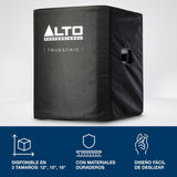 ALTO Funda Deslizante Duradera Para el Subwoofer Altavoz Autoamplificado TS18S Con Forro de Nailon y Acceso Mediante Asa de Acceso
