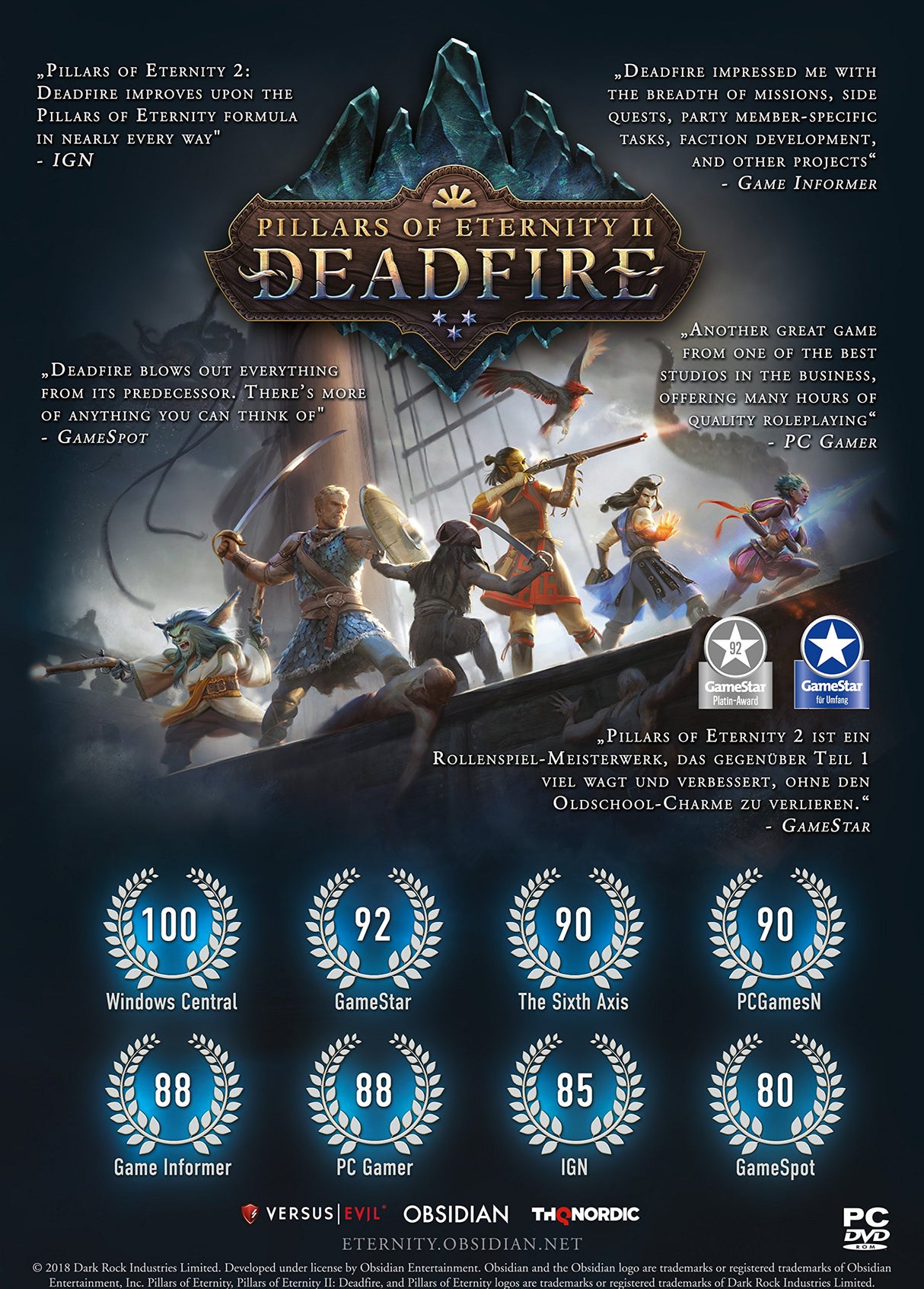 Pillars of Eternity II: Deadfire Ultimate Collector's Edition - Xbox One [Importación alemana]