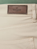 Hackett London Texture 5 Pkt Pantalones, Pardo, 40W x 32L para Hombre