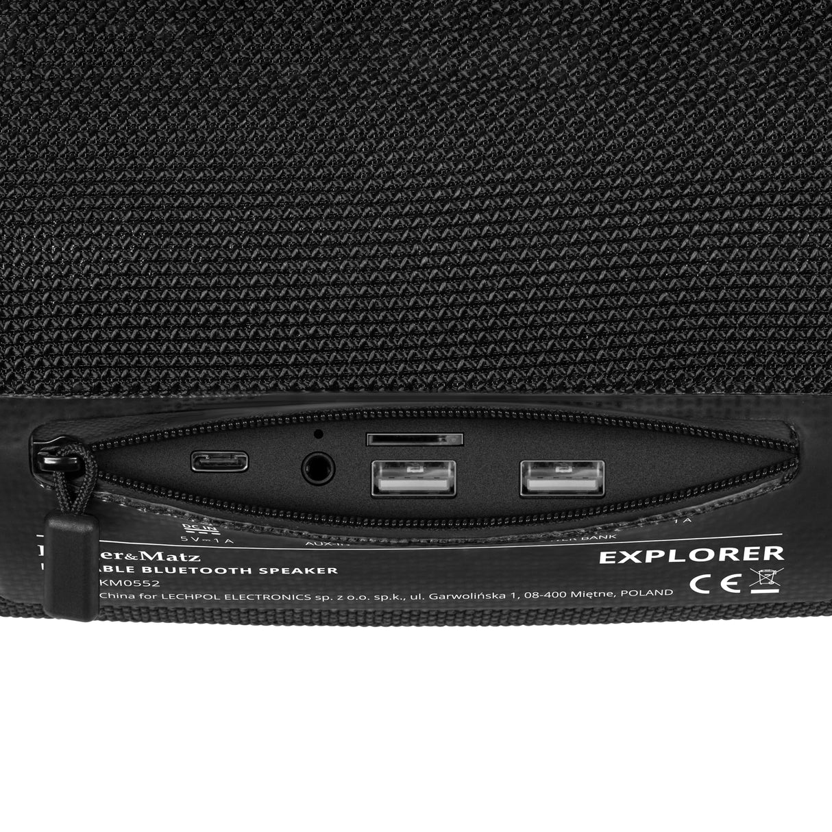 Altavoz Bluetooth portátil Kruger & Matz Explorer BT USB AUX SD