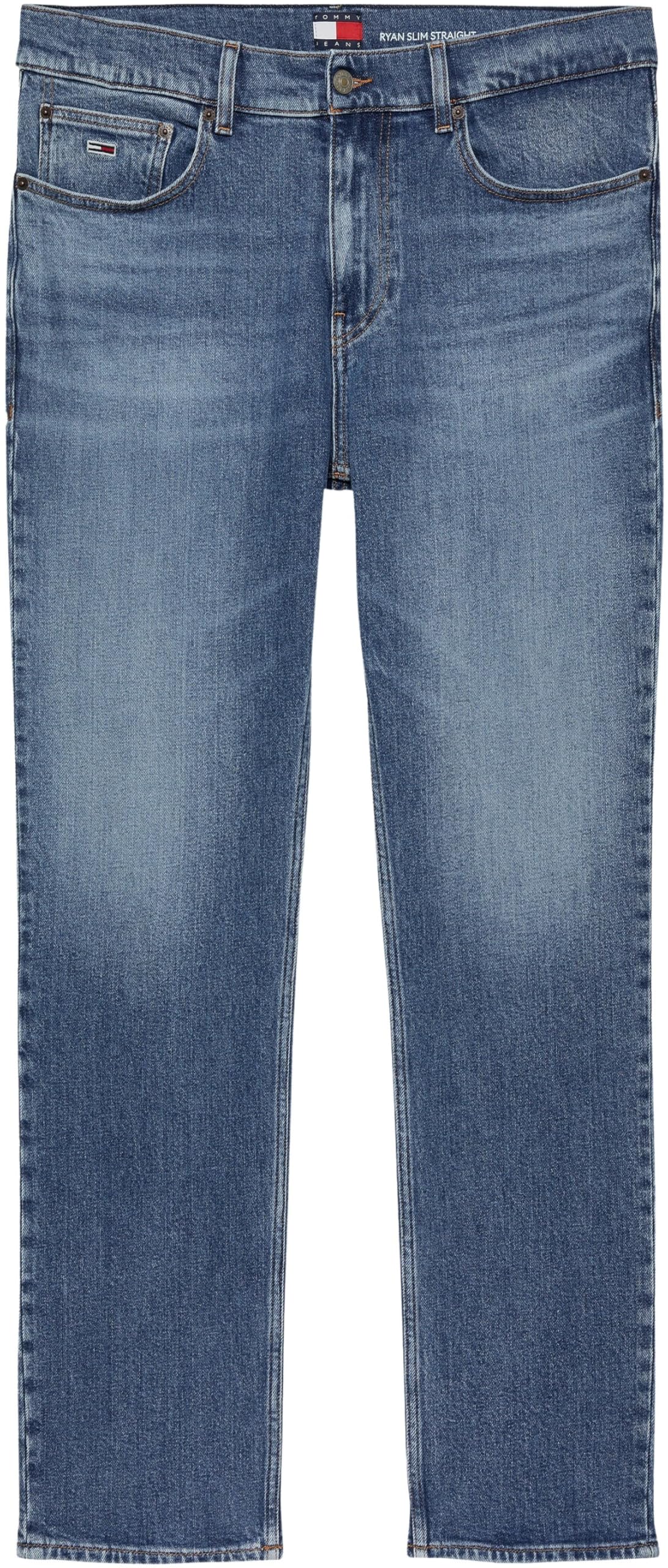Tommy Jeans Vaqueros Hombre Ryan Slim Straight Leg, Azul (Denim Medium), 30W/38L