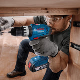 Bosch Professional 18V System Taladro Percutor a Batería GSB 18V-25 (Ø máx. del tornillo 10 mm, incl. 2 GBA 2.0Ah, GAL 18V-40, L-BOXX)