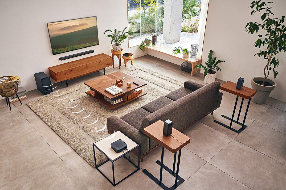 Sony HT-S40R - Barra de Sonido 5.1 (Sistema de Cine en Casa, Altavoces Traseros Inalámbricos, 600 W, Dolby Digital, Bluetooth, Sonido Envolvente), Negro