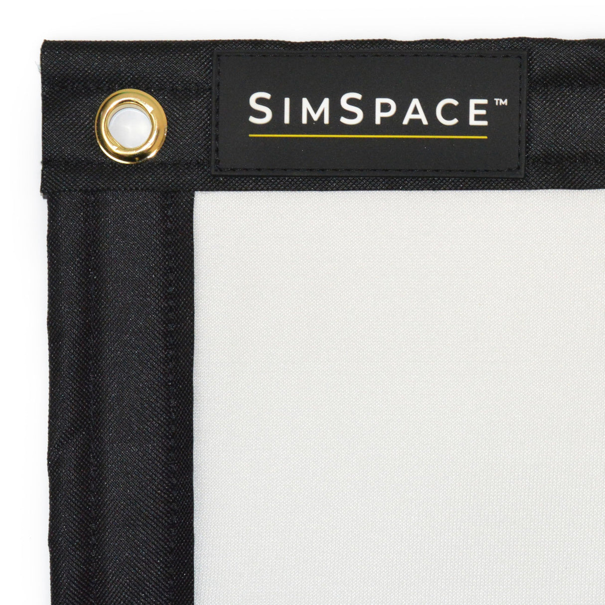 SimSpace Platinum Golf Impact Screen - Projector Screen for Golf Simulator for Home, 4 Layer Performance with Impact-Resistant Foam, Noise Reduction, Ultra 4K HD Clarity, 5 x 3 metres