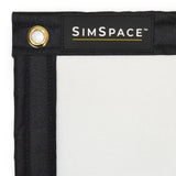 SimSpace Platinum Golf Impact Screen - Projector Screen for Golf Simulator for Home, 4 Layer Performance with Impact-Resistant Foam, Noise Reduction, Ultra 4K HD Clarity, 5 x 3 metres