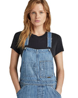 G-STAR Para Mujer Pichi Midi, Azul (Faded Cliffside Blue D24351-D536-G326), XS
