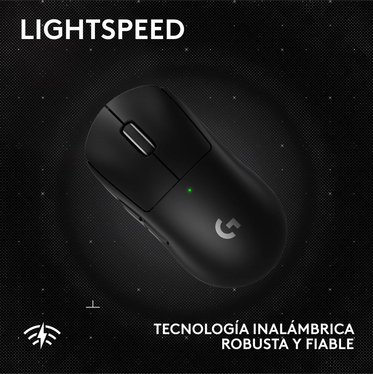 Logitech G Pro X Superlight 2 SE ratón inalámbrico para Gaming, 60 g, 5 Botones programables, Sensor de 44 000 dpi, Velocidad máxima >888 IPS, Velocidad de Respuesta de 1 kHz, USB-C, PC/Mac - Negro