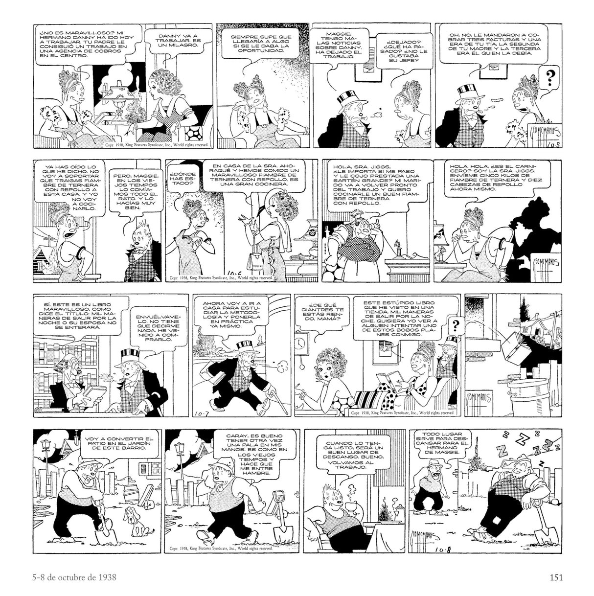 BRINGING UP FATHER (1957-1938) (COMICS Y NOVELAS GRAFICAS)