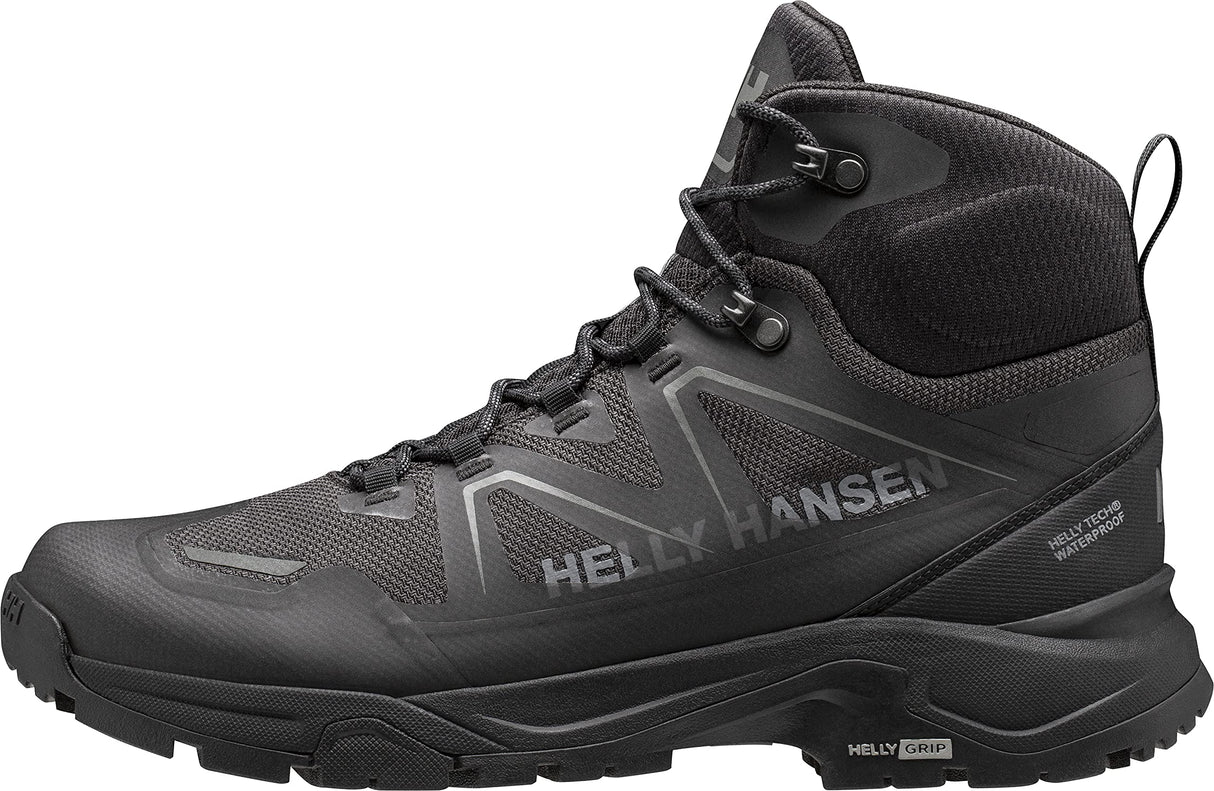Helly Hansen Hombre Botas de Montaña Cascade Mid Cut, Negro, 45