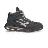 U-Power Red Lion Moving, Zapatos de seguridad, altos, livianos y flexibles, antiperforación, antipinchazos, con inserto Infinergy, con puntera de aluminio - Blue 43