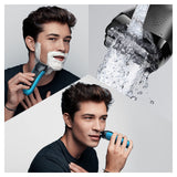Braun Series 3 ProSkin 3040s - Afeitadora eléctrica/máquina de afeitar recargable Wet & Dry (de uso en húmedo y seco) color azul