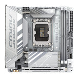 GIGABYTE B860I AORUS Pro Ice Placa Base - CPUs Intel Core Ultra, VRM de 8+1+2+1 Fases, hasta 9200MHz DDR5, 1xPCIe 5.0 + 1xPCIe 4.0 M.2, LAN 2,5 GbE, WiFi 7, Thunderbolt 4
