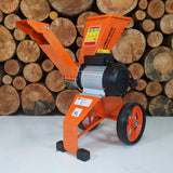 Forest Master Trituradora de 2800 W, 4 PS, Rama de Hojas de Madera, trituradora de jardín, trituradora eléctrica