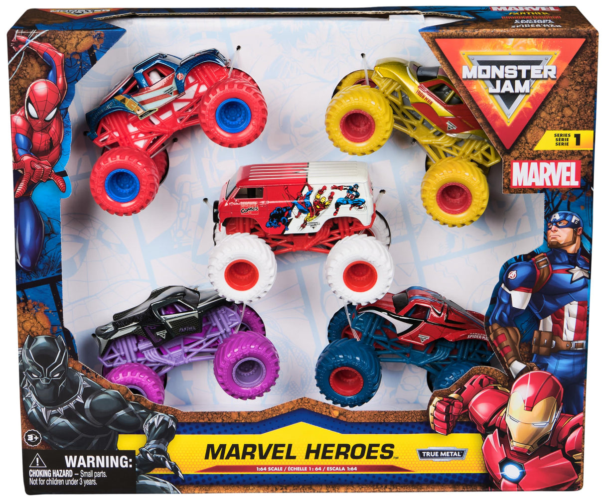 Monster Jam Toy Vehicle Truck 1to64 Die Cast Marvel I