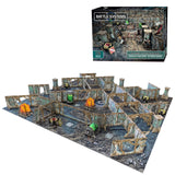 Battle Systems - Terreno Modular de Ciencia ficción para Juegos 3D miniaturas y Figuras de 28 mm a 35 mm - No Requiere Pintura - Juego de Guerra de alienígenas de Ciencia ficción -