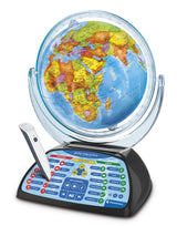 Clementoni - Exploramundo Digital, Globo terráqueo Bola del Mundo interactiva Infantil, 7 años, Multicolor (55387)
