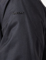 Geox M VINCIT, chaqueta de los hombres, ASPHALT/BLACK,