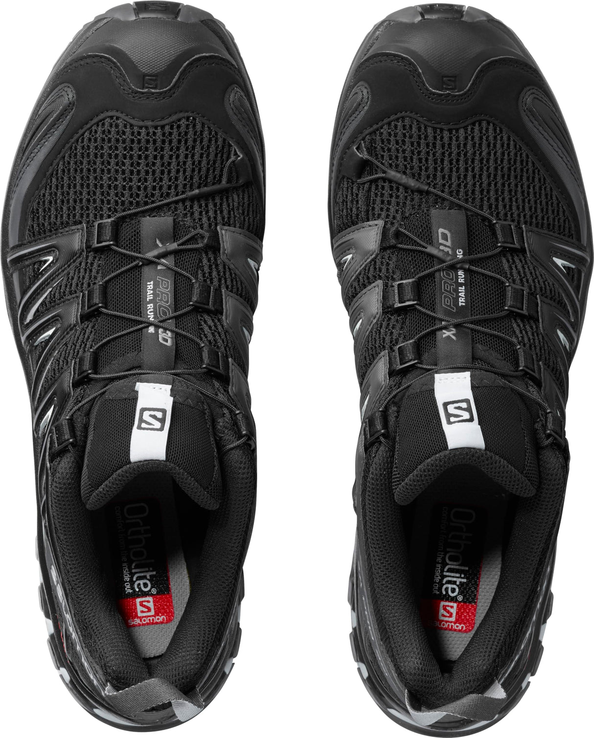 Salomon XA Pro 3D Zapatillas de Trail Running para Hombre, Ajuste preciso, Agarre en todo tipo de terrenos, Senderismo, Black, 40