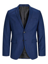 JACK&JONES PLUS Jprsolaris Blazer Noos Pls Chaqueta de Traje, Azul Medieval, 72 Hombres