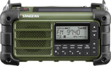 Sangean MMR-99 Radio Recargable de Emergencia, Am/FM - RBDS Bluetooth (Aux) Multi-Powered