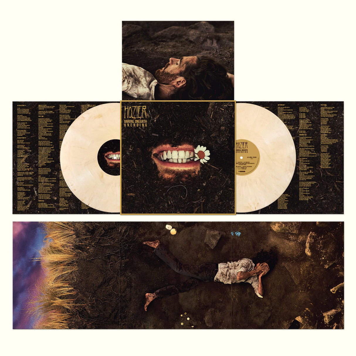Unreal Unearth 3LP Blanco [Vinilo]