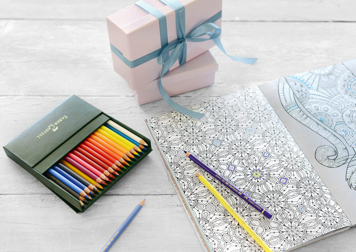 Faber-Castell 110038 - Estuche Estudio con 36 Ecolápices Polychromos - Multicolor