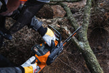 AEG - Motosierra de Carpintería 18V PRO18V Brushless (Sin Batería) - Excelente Autonomía - Freno Mecánico de Cadena - Gran Confort de Trabajo con Mango Antivibración - ACS18B30-0