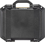 PELI Vault V200C Maleta Protectora; Protección Superior para Equipos Valiosos; Resistente a la Intemperie y al Polvo; Volumen Interno: 13 litros; Color: Negro