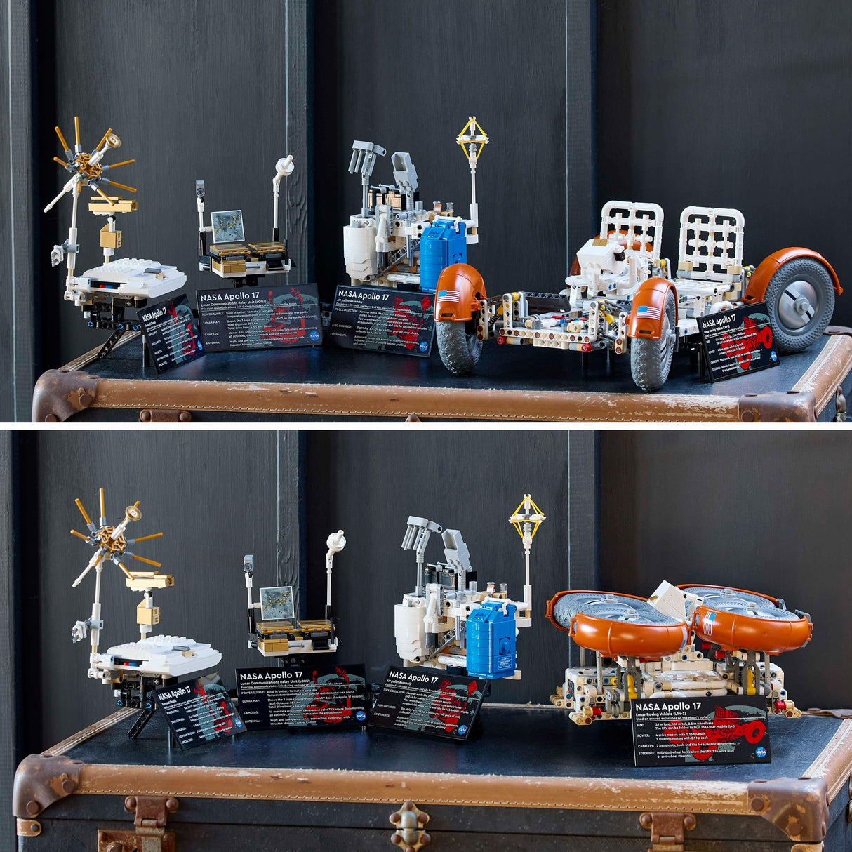 LEGO Technic Vehículo de Exploración Lunar NASA Apollo Róver Espacial, Maqueta para Adultos, Regalo Coleccionable para Hombres y Mujeres Fans de la Ciencia, Decoración del Hogar y Oficina 42182