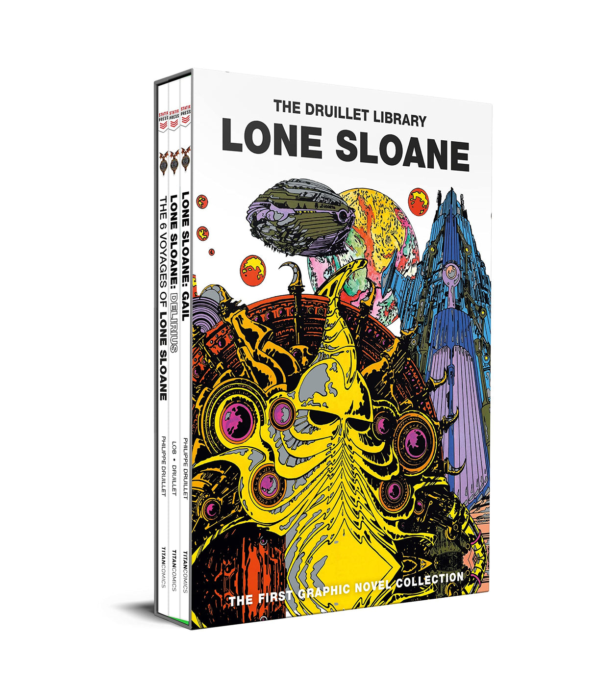 LONE SLOANE BOX SET: The 6 Voyages of Lone Sloan / Lone Sloan Delirius / Lone Sloane Gail