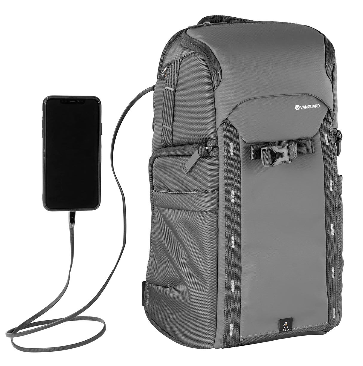 VANGUARD Veo Adaptor S41 GY - Mochila fotográfica apertura lateral diestros-zurdos