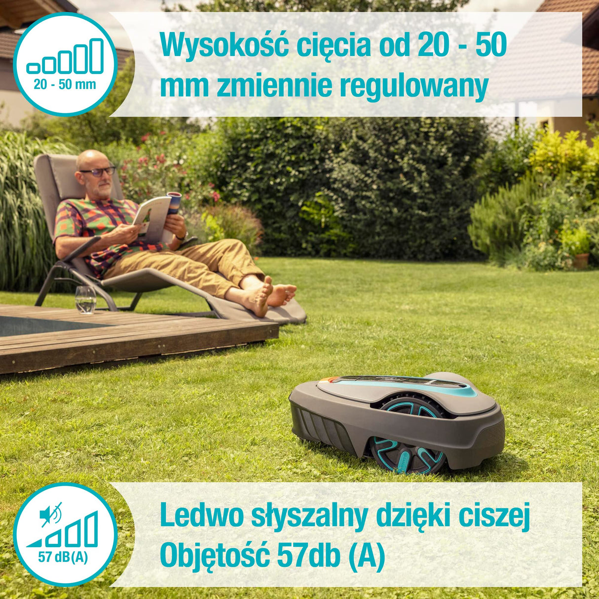 Mähroboter smart SILENO life 750 m²