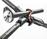 Manfrotto MT055CXPRO3 - Trípode completo (fibra de carbono, 3 secciones), negro