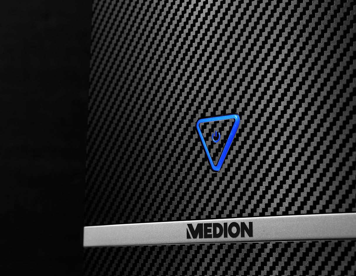 MEDION AKOYA P62006 - Ordenador de sobremesa (Intel Core i7-8700, RAM de 8GB, HDD de 1TB y SSD de 128GB, Intel UHD Graphics 630, Sin sistema operativo), Negro