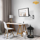 RICOO Soporte Monitor Pared Giratorio Inclinable Monitores PC 15-33" (38-84cm) S2711 Brazo Universal Pantallas Ordenador LED/LCD VESA 100x100