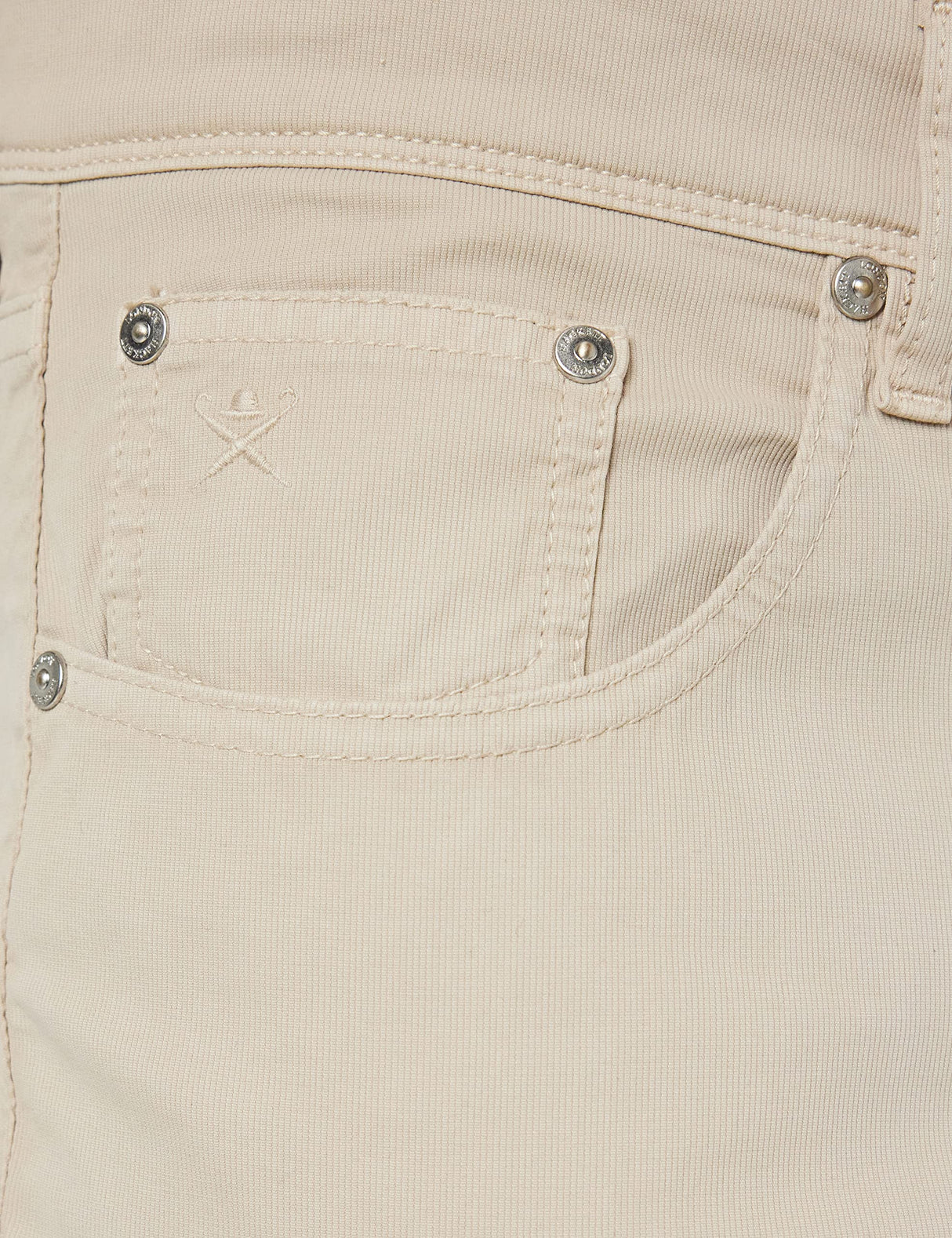 Hackett London Texture 5 Pkt Pantalones, Pardo, 40W x 32L para Hombre