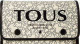 TOUS, BANDOLERA M. AUDREE K MINI para Mujer, BEIGE-NEGRO, MEDIANO