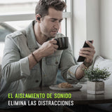 Shure Adaptador inalámbrico True (Gen 2) para auriculares aislados de sonido, ajuste sobre el oído, Bluetooth 5 tecnología inalámbrica, duración de la batería larga (RMCE-TW2-EFS)