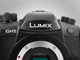 Panasonic Lumix DC-GH5 Cuerpo MILC 20,3 MP Live MOS 5184 x 3888 Pixeles Negro - Cámara digital (20,3 MP, 5184 x 3888 Pixeles, Live MOS, Full HD, Pantalla táctil, Negro)
