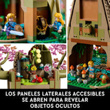 LEGO The Legend of Zelda Gran Árbol Deku “2 en 1”, Kit de Maquetas para Adultos con Zelda y 3 Minifiguras de Link, Regalo para Fans de los Videojuegos Ocarina of Time y Breath of The Wild 77092