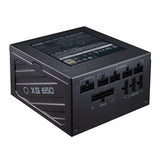 Cooler Master XG 650 Platinum Fuente de Alimentación (UE) - 80 Plus Platinum (Eficiencia +92%) 650W, Totalmente Modular, Condensadores 100% Japoneses, Ventilador FDB de 135mm - 10 Años de Garantía