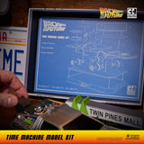CC Countdown Characters 2024 Calendario de Adviento Armable Twin Pines Mall Delorean Time Machine – Estatua Coleccionable Oficial de Back to The Future